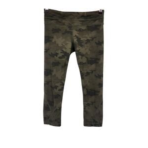 Lululemon Wunder Under Crop Full-On Luxtreme Savasana Camo Fatigue Leggings Sz 6